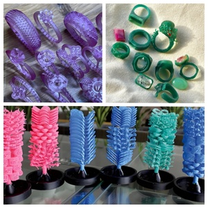 Perles de cire solides bleues/vertes, vente chaude du fabricant, entièrement raffinées, forme de précision, prix de gros, fabrication de bougies - Product Image 5