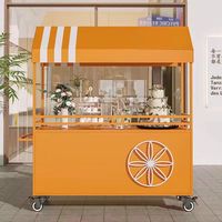 Venta Directa de Fábrica, Nuevo, Moderno, Desmontable, Decoración para Fiestas de Boda, Mesa para Dulces, Exhibidor de Pasteles y Postres con 4 Ruedas
