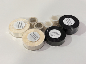 热销供应优质色带卷 20mm-110mm 宽度 定制颜色 金色 黑色 烫金色带 用于服装标签 - Product Image 2