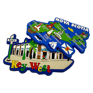 מדבקות ויניל <span class=keywords><strong>PVC</strong></span> מבריקות בהתאמה אישית, מגנטים רכים למקרר בצורות שונות לקישוט הבית - Product Image 5