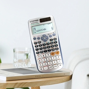 Calculatrice scientifique électronique à 10 + 2 chiffres avec affichage à 2 lignes et 417 fonctions à piles <span class=keywords><strong>en</strong></span> plastique - Product Image 5