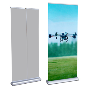 Venta al por mayor retractable standee aluminio Roll Up Pull Banner Stand Kakemono Roll Up - Product Image 4