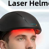 Helm VCSEL 655nm Pabrik ISO13485 Dengan Teknologi Output Tinggi Canggih Kontrol Pintar Nirkabel OEM ODM