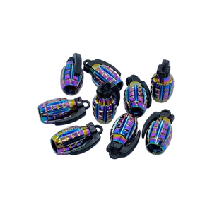 Tapas de Válvula Antipolvo para Ruedas de Coche, Moto, Bicicleta, Camión, de Aluminio o Plástico, <span class=keywords><strong>Color</strong></span> <span class=keywords><strong>Tornasol</strong></span> - Product Image 6