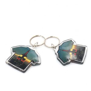 Custom Acrylic Keychain with Logo Shape, Personalized <b>Key</b> <b>Ring</b> for Gifts, Souvenirs, Promotions and Branding - Product Image 2