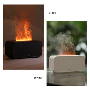 Taşınabilir 120ml <span class=keywords><strong>Mini</strong></span> masaüstü alev nemlendirici yangın difüzör uçucu yağ uyku ev için Aroma YAYICI - Product Image 4