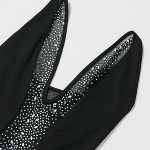 Vestido de Noche Elegante para Fiesta, Brillante, con Cristales de Estrás, Malla Transparente, Sexy, Ajustado, Largo, Maxi Vestidos - Product Image 6