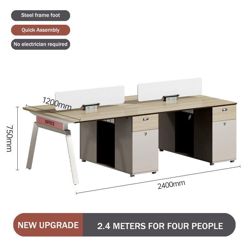 office desk for 4 person