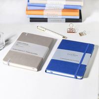 Agenda personnalisé relié en cuir PU, carnet de notes, journal de gratitude