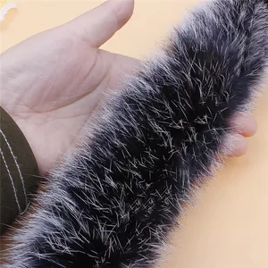 fur trimming rabbit Fur Collar for Garment