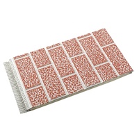 Pièces de conteneur modulaire préfabriqué 16 mm, écologiques, résistantes au feu et à l'eau, motif brique, pour chambre froide extérieure