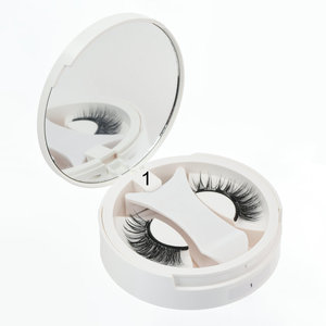 ชุดขนตาแม่เหล็กทำมือแบบใช้ซ้ำได้ 5 ชิ้น พร้อมอายไลเนอร์แม่เหล็ก - ขน<span class=keywords><strong>ต</strong></span>าปลอมคุณภาพสูง - Product Image 1