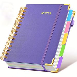 Cuadernos Grandes de Cuero PU X418 A5 de 300 Páginas, Cuaderno Grueso para Trabajo, Escuela y Toma de Notas - Product Image 2