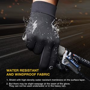 Gants de fitness d'<span class=keywords><strong>hiver</strong></span> pour femmes et hommes, compatibles avec les écrans tactiles, pour le ski, la course à pied, le cyclisme, la randonnée, la conduite, la marche, la frappe sur clavier, le football - Product Image 5