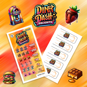 Multi finestra personalizzata per qualsiasi forma di biglietti a linguetta all'ingrosso riciclabili per la stampa Offset con corrispondenza del gioco Instant Win Pull Card - Product Image 3