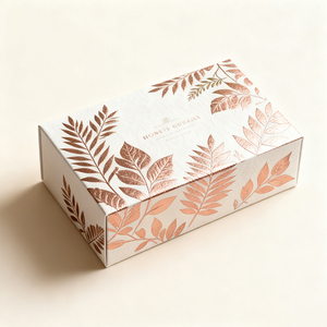 Boîte cadeau magnétique écologique en carton recyclé personnalisée avec insert en mousse, conception de boîte magnétique, boîte rigide à rabat pour aliments avec logo - Product Image 2