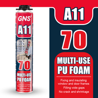 GNS A11 70 Mousse liquide d'expansion PU sans fissure et sans rétrécissement