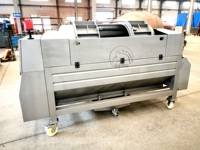 Hoge Kwaliteit Roestvrij Staal Pneumatische Persmachine Voor Druivenstrootbes/Wijnpers