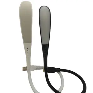 Lámpara de lectura USB táctil Flexible, 14LED, Ultra brillante, portátil, para portátil, Notebook y Mesa