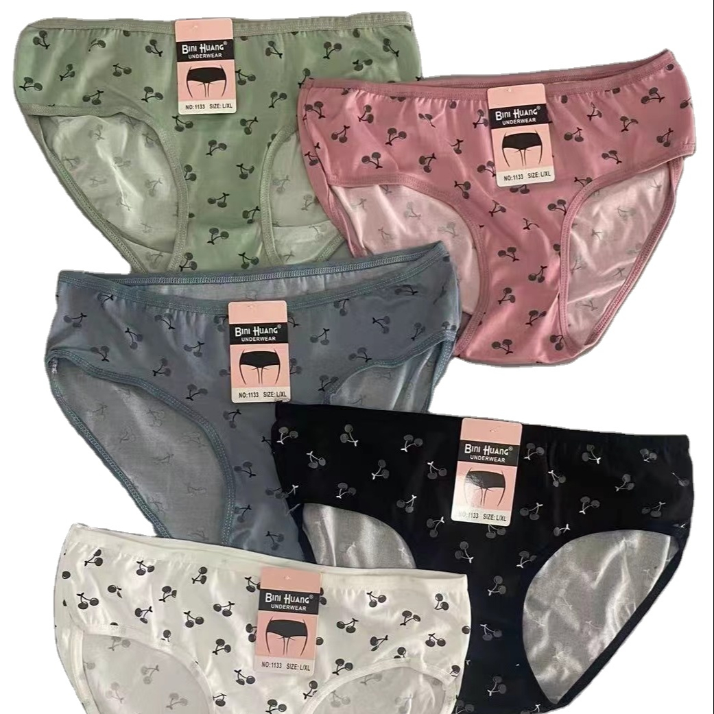 Hot selling Mixed Designs Stocklot women girlUnderwear Cheap Lady Panties mix design