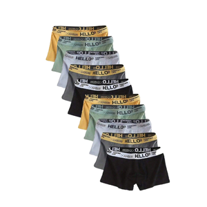 Pantalones de pijama holgados Arlo para hombre 2026, pantalones deportivos rojos para adolescentes, calzoncillos bóxer 100% algodón, antibacterianos y transpirables - Product Image 1