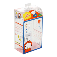 Boîtes en plastique transparentes personnalisées en PET PVC, petites boîtes d'emballage pour jouets pour bébés avec fenêtre de présentation