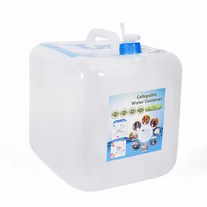 Sac de voyage pliable pour l'extérieur, conteneur de liquide, Transparent, portable, sac de rangement, 5l 10l 15l 20l