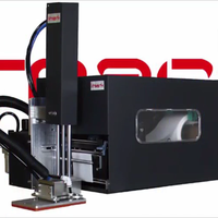 Machine d'étiquetage automatique N-mark pour l'étiquetage supérieur des boîtes en carton, machine d'étiquetage d'impression et d'application