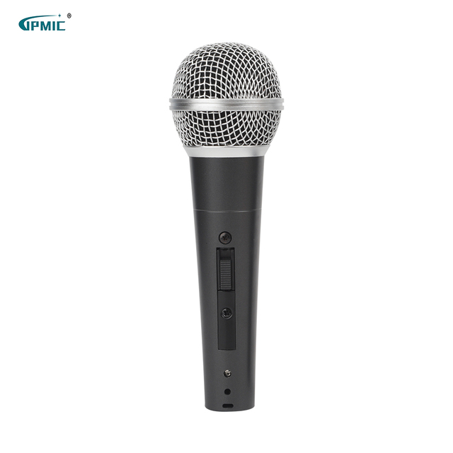 Professional Recording Mic Sm  58  Wired Professional Vocal Cardioid Dynamic Mike Handheld Karaoke Microphone