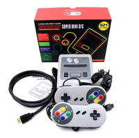 Mini Consola de Videojuegos, Compatible con HD, Consola de Videojuegos Retro de 8 Bits, 621 Juegos Clásicos Integrados, Consola de Videojuegos Familiar Portátil para Niños