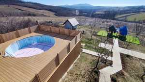 <span class=keywords><strong>Precio</strong></span> barato al aire libre Anti-viento Jardín Privacidad Wpc Valla 6 pies * 6 pies con <span class=keywords><strong>postes</strong></span> de aluminio - Product Image 4