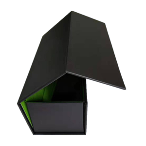 Luxury Paper Cardboard Single Wine Glass Magnetic Folding Wine <b>Bottle</b> Packaging Gift <b>Box</b> - Product Image 1