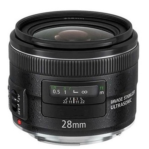 Lente de Cámara de Segunda Mano Original DF Wholesale, Lente EF 28mm F/2.8 IS USM SLR, Lente Gran Angular Fija de Fotograma Completo, Lentes de Cámara de 28mm - Product Image 1