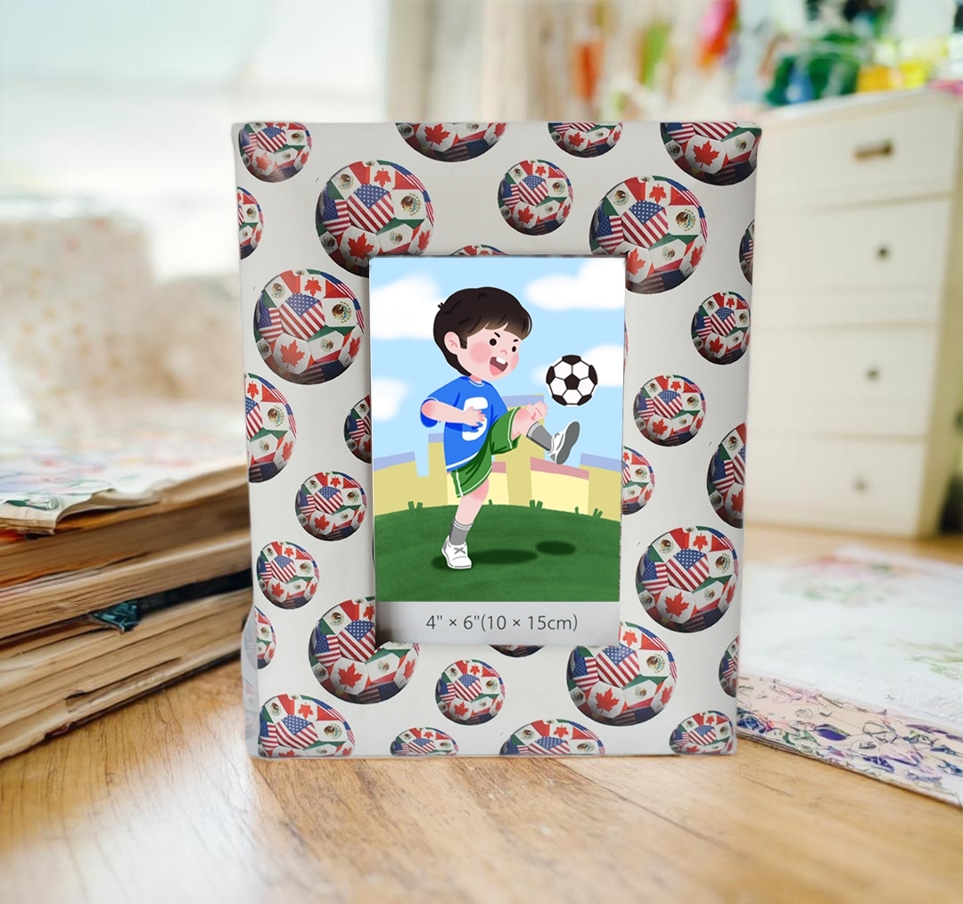 Cadre Photo Carré élégant Et Moderne En Peluche Qui Apporte Du