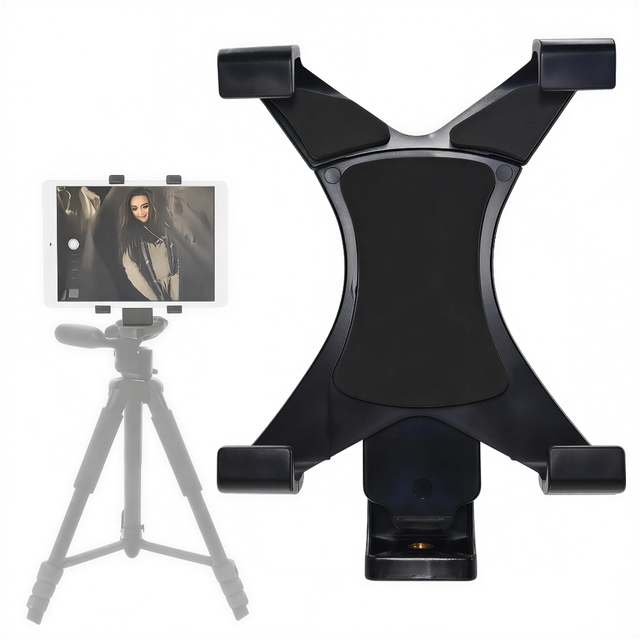 Universal Tablet and Phone Mount 360° Rotatable Bracket Adjustable Stretch Clip for iPad iPhone for Samsung for Galaxy