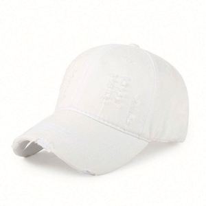 Wholesale Unisex Adjustable <b>Women</b> Men Vintage Distressed Washed Cotton Fed Baseball <b>Caps</b> - Product Image 4