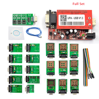 Nouvelle unité principale UPA-USB V1.3 2025 pour la reprogrammation de puces ECU, avec adaptateur EEPROM 1.3, programmeur ECU et outil de diagnostic