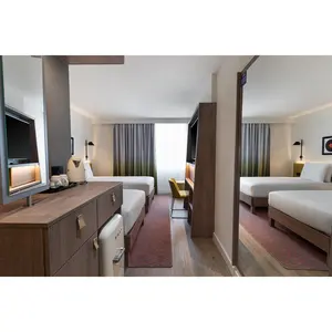 Hilton Hotels Resorts 2023 Hotel Newly Renovated Room Furniture Upper Upscale Hotel Bedroom Sets