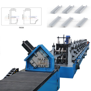 Otomatik İnşaat Malzemesi Metal Çelik C Z Kanal Kiriş Rulo Şekillendirme Makineleri Satışı - Product Image 1