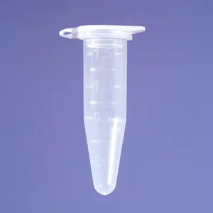 Prix de fabrication clair 0.5ml Micro tube PCR unique