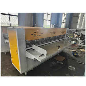 thin blade rotary slitter scorer slotter machine for corrugated paperboard for sale