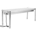 Estante Calentador de Alimentos Eléctrico Comercial de Acero Inoxidable con Temperatura Ajustable para Exhibición de Comida en Buffet - Product Image 2