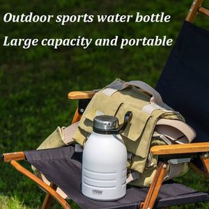 Portable Outdoor Hiking and Camping Sports Vacuum <b>Bottle</b> Double Stainless <b>Steel</b> Insulation Cup - Product Image 5