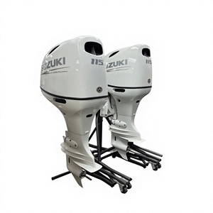 Gran Oferta, Envío Inmediato: Nuevo Par de Motores Fuera de Borda DF115BTXW de 115hp, 4 Tiempos, Eje de 25 Pulgadas con Accesorios - Product Image 1