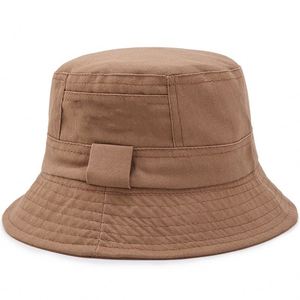 Spring and Autumn Double-Sided Fisherman Hat <b>Sunscreen</b> Cold Woolen 3D Embroidery Foldable Basin Hat - Product Image 5