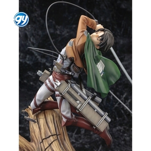 Figurines GY Brave-Act Anime Kotobukiya Ackerman Modèle en PVC Jouet Cadeau 28cm L'Attaque des Titans <span class=keywords><strong>Artfx</strong></span> J Levi Figurine d'action Artisanat en plastique - Product Image 2