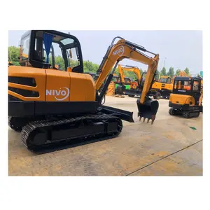 NIVO YVC68 منقب زحاف هيدروليكي 5ton 6ton 6.5ton النظام مع مدحلة رصف الأسفلت حفار حفار صغير أو جزء