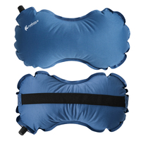 Oreiller de camping gonflable en TPU OEM ODM, oreiller de couchage gonflable, compressible, portable, coussin de voyage pour les voyages en plein air, la sieste au bureau