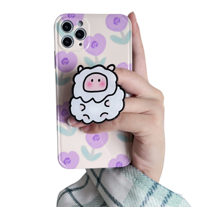 Support de téléphone portable en PVC avec motif Minnie Mouse, Doraemon et Lapin, support magnétique portable pour appareils mobiles - Product Image 5