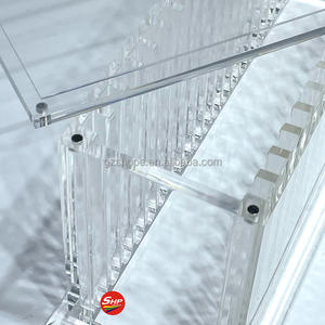 Boîte en acrylique transparente à 20 emplacements avec aimant puissant pour 2000 <span class=keywords><strong>cartes</strong></span> <span class=keywords><strong>POKEMON</strong></span> ROCKETDARK DRAGONITE <span class=keywords><strong>PSA</strong></span> BGS classées, vente chaude de l'usine SHP - Product Image 4